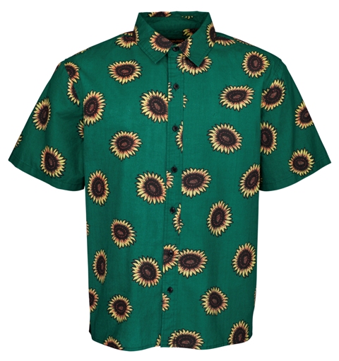[3SS2105600M] Shirt Sunflower (Evergreen)