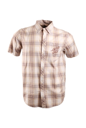 [3MSTWI0200L] Shirt Wills Caramel Check (L)