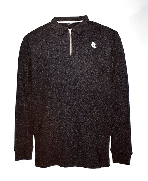 [3SS2020400M] Polo Mini Mono Hand (BLACK, M)