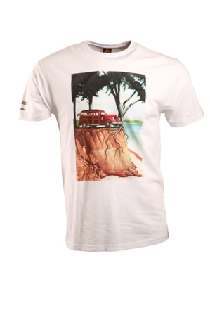 [3MTSWI0300S] TEE THE WILD HOOK WHITE (S)