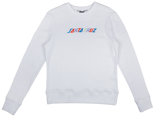 [3SGS1833008] CREW COLOURED STRIP WHITE (8)