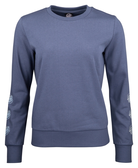 [3SGS1032008] Crew Universal Dot Washed Navy
