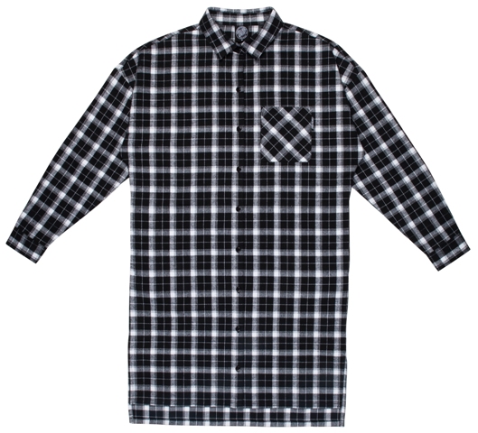 [SCA-SAM-0931] Dress Ashton Black Plaid