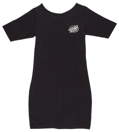 [3SGS1844008] Dress Oval Dot Black (8)