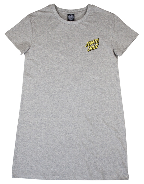 [3SGF9046008] Dress Poppy Dot Heather Grey