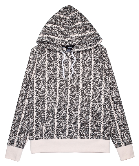 [3SGS2045008] Hood Vortex All Over Print