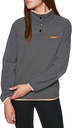 Jacket Women Peak Fleece Charcoal Peach