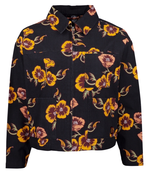 [3SGS1059008] JACKET WOMEN POPPY PRINT (8)