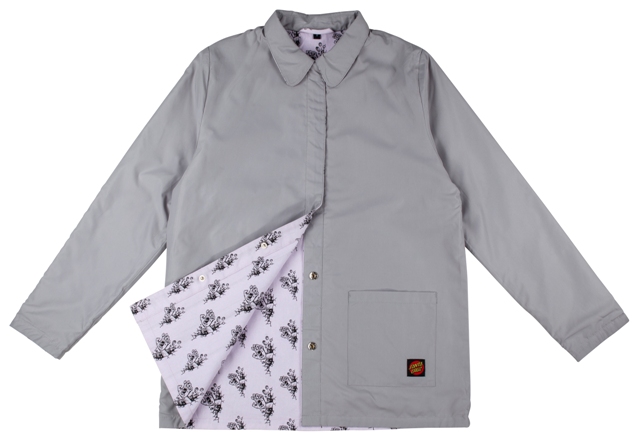 [3SGF1954008] JACKET WOMEN WALL HAND REVERSIBLE SILVER