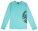 Tee L/S Mfg Dot Outline B.BLUE