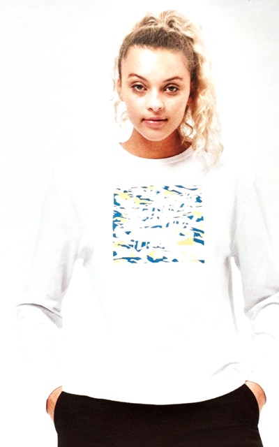 [3SGF1922008] Tee L/S Trap White