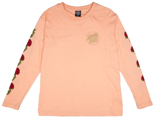[3SGS1816006] Tee Roses LS (6, Blush)