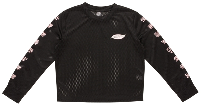 [3SGF1818008] Top L/S Multi Cruz Black