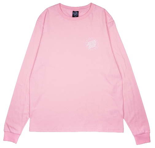 [3SGS2020008] Tee L/S Spangle (Dusty Rose, 8)