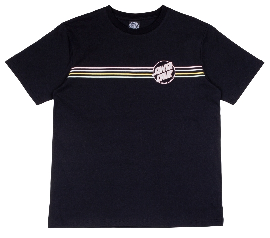 [SCA-WTE-0724] Tee Opus Dot Stripes (Black, 8)