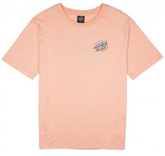 [3SGS1805006] Women Tee Oval Dot (6, Blush)