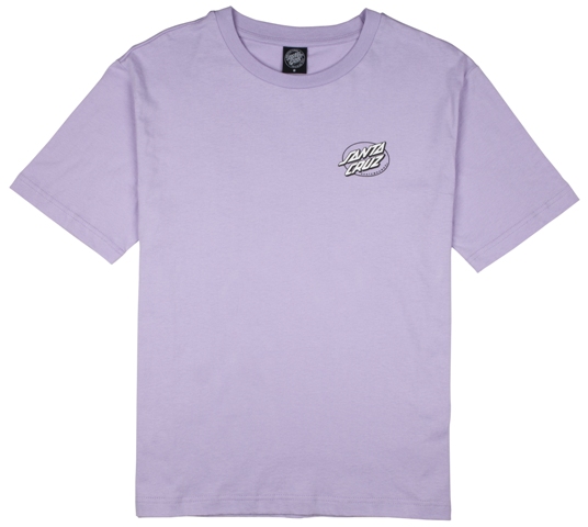 [3SGS1806010] Women Tee Oval Dot (LILAC, 10)