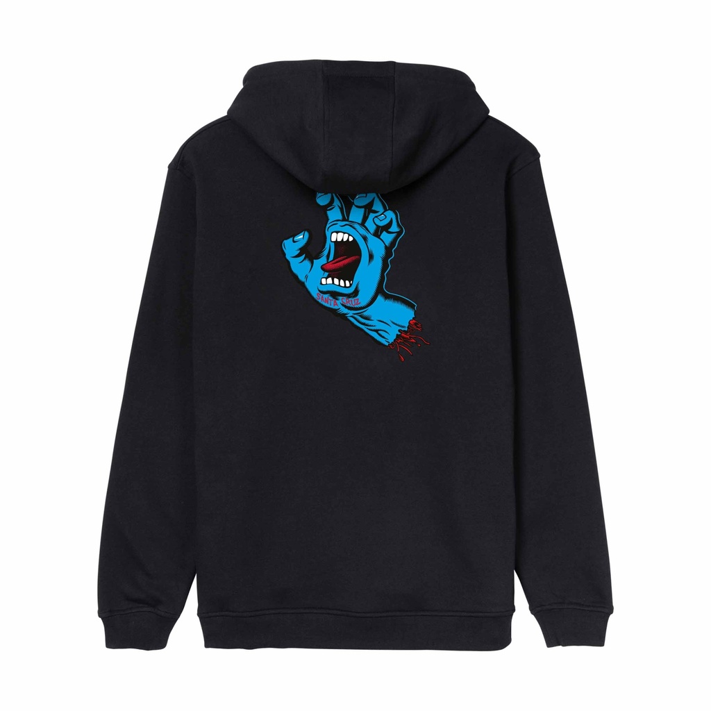 HOOD SCREAMING HAND CHEST