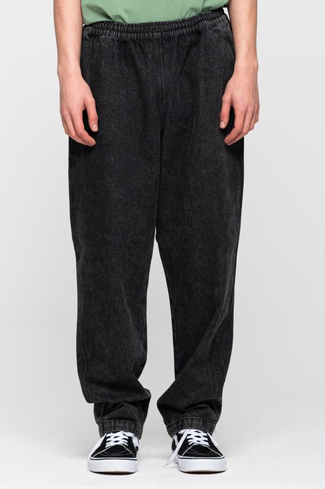 [3SS2211200S] Pant Local (Black / Grey Acidwash Denim, S)