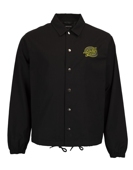 [3SS2230200M] Jacket Lined Oval Dot (Black, M)