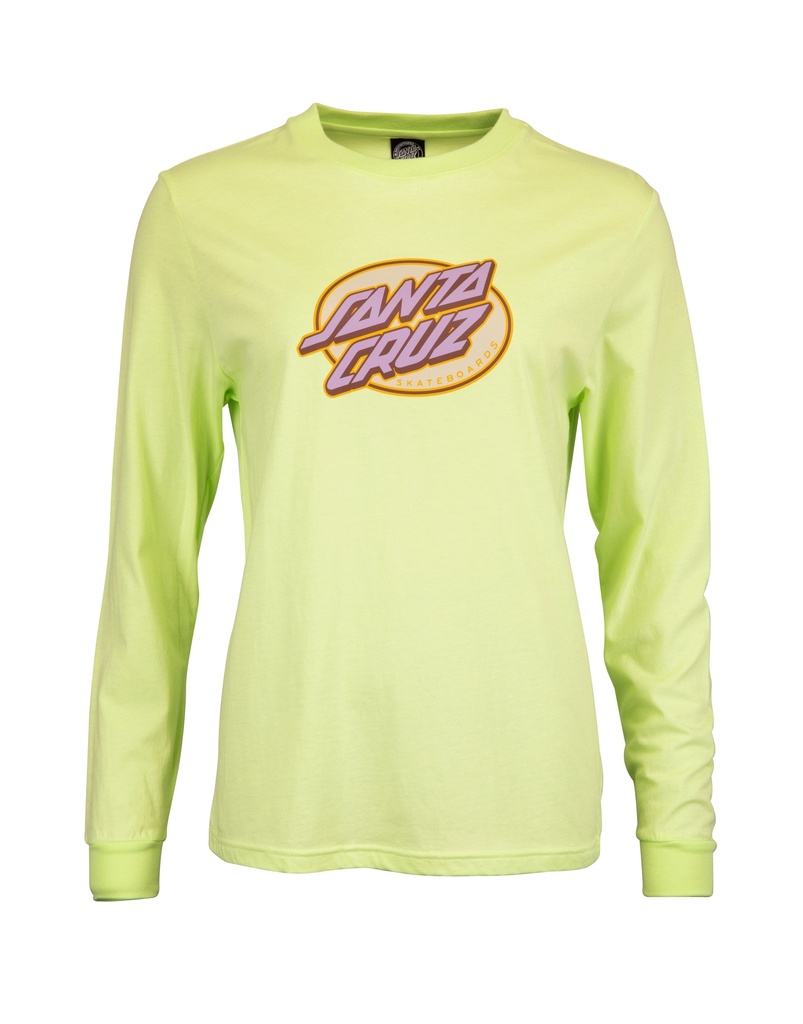 Tee L/S Lined Oval Dot