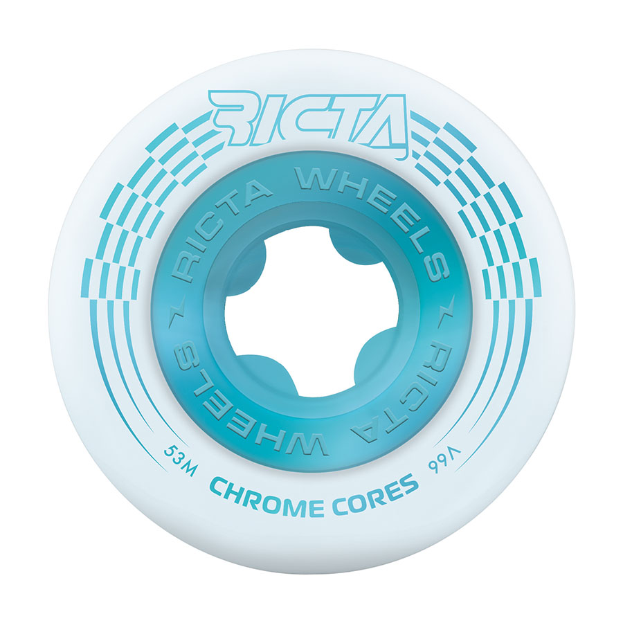 [22222828053] 53mm Chrome Core White Teal 99A