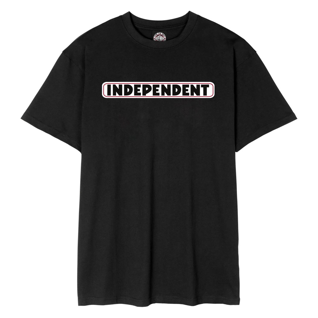 [INA-TEE-6397] T-Shirt Bar Logo (BLACK, XL)