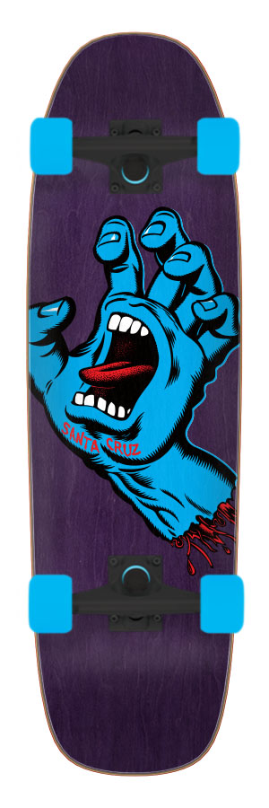 SCREAMING HAND 8.4 X 29.4 STREET SKATE