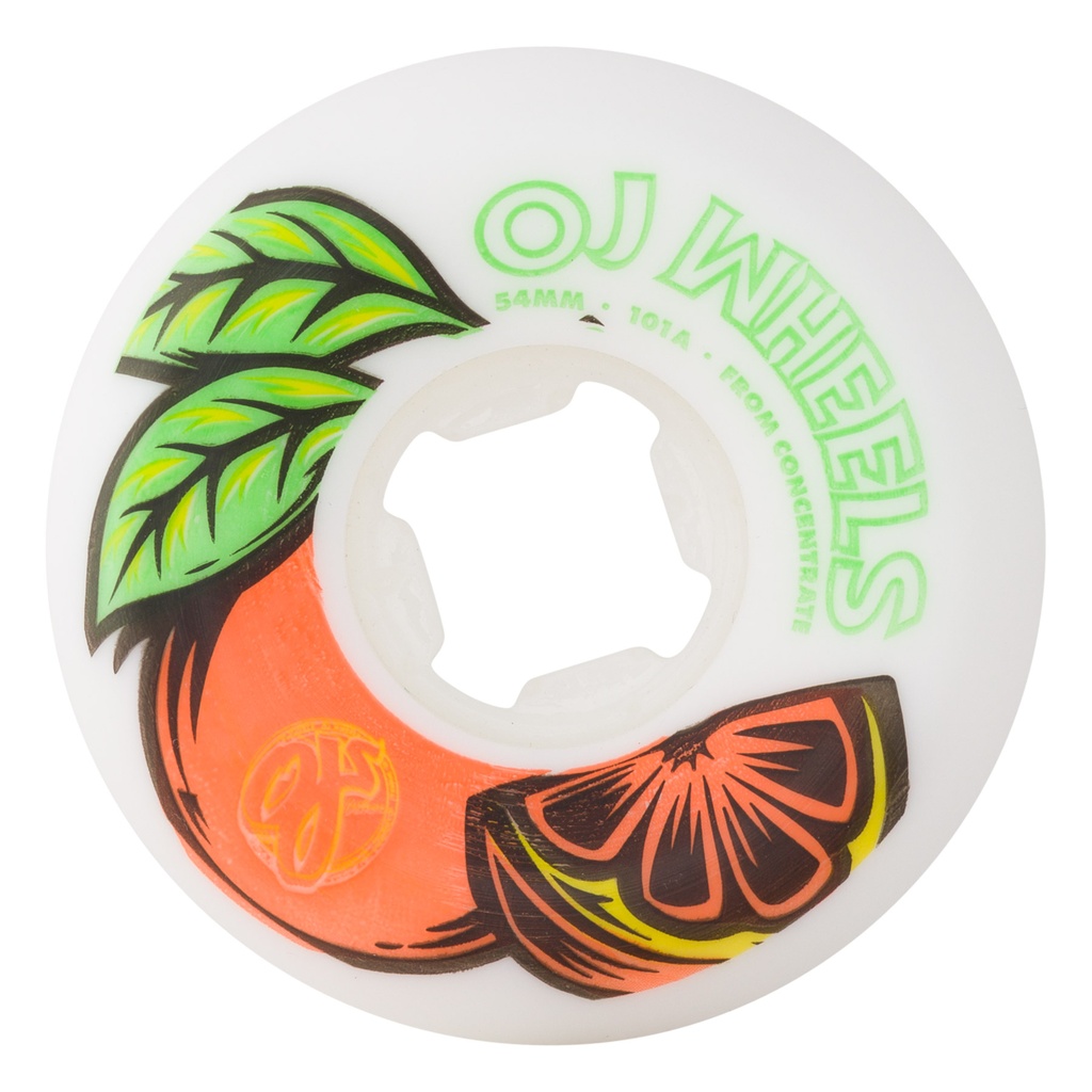 [22222965054] 54mm From Concentrate White Orange Hardline 101A