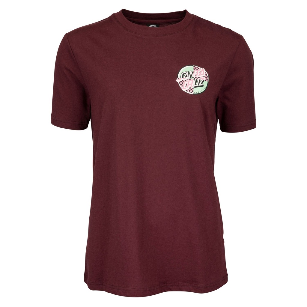 TEE INTRO DOT (6, BEETROOT)
