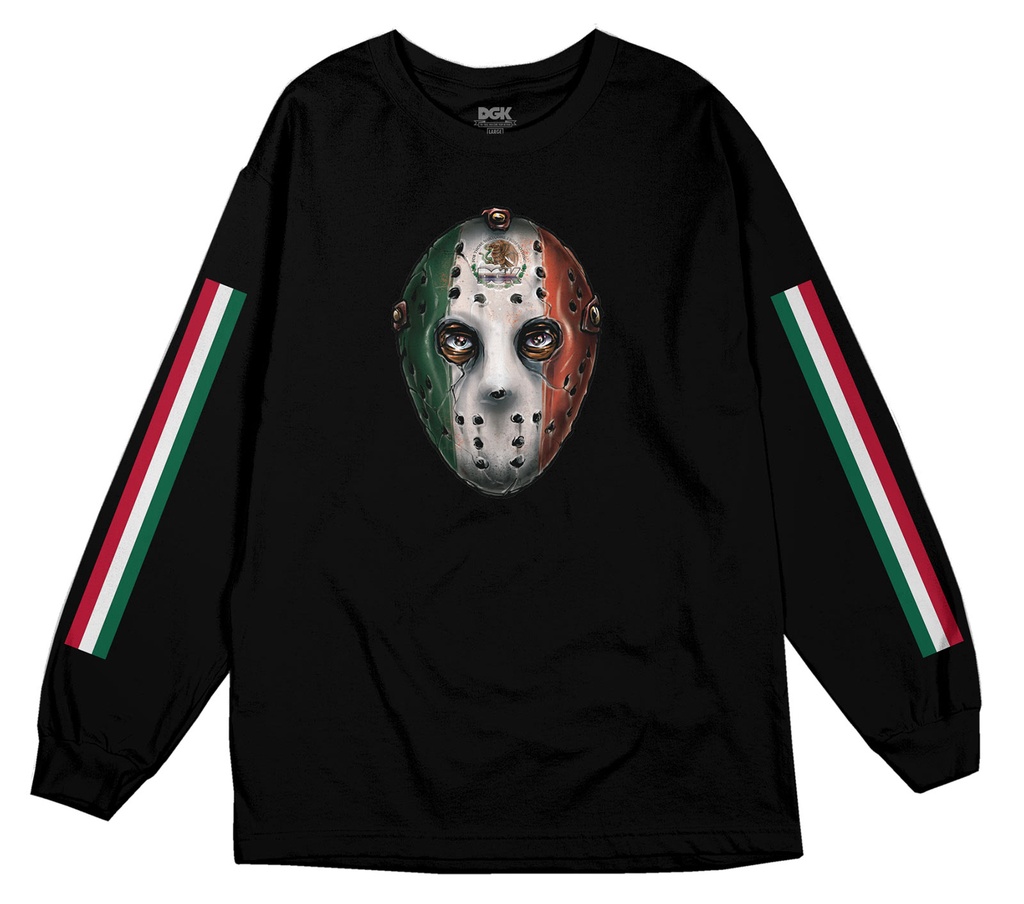 [PTL-1318] TEE L/S SANGRE (M, BLACK)
