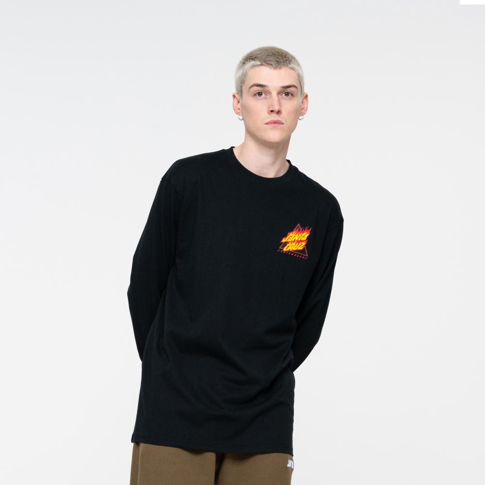 Tee L/S Flamed Not A Dot