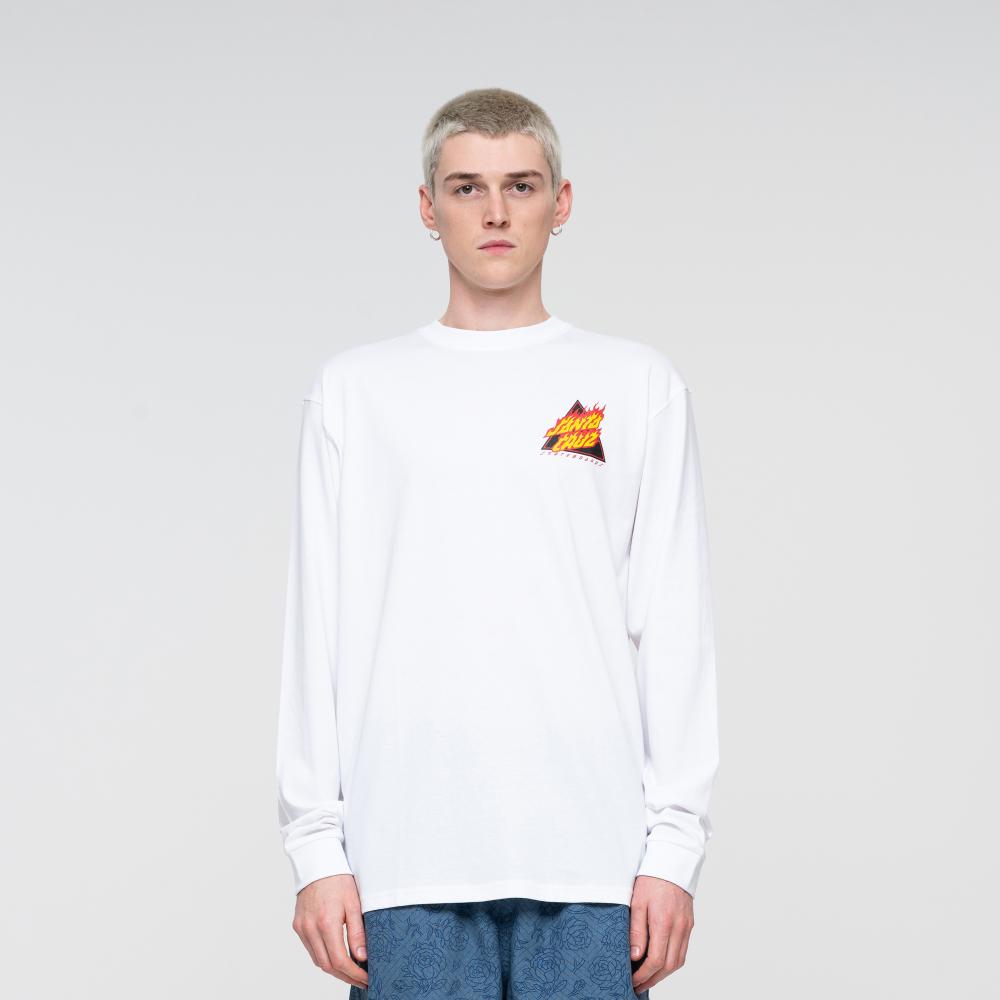 TEE L/S FLAMED NOT A DOT