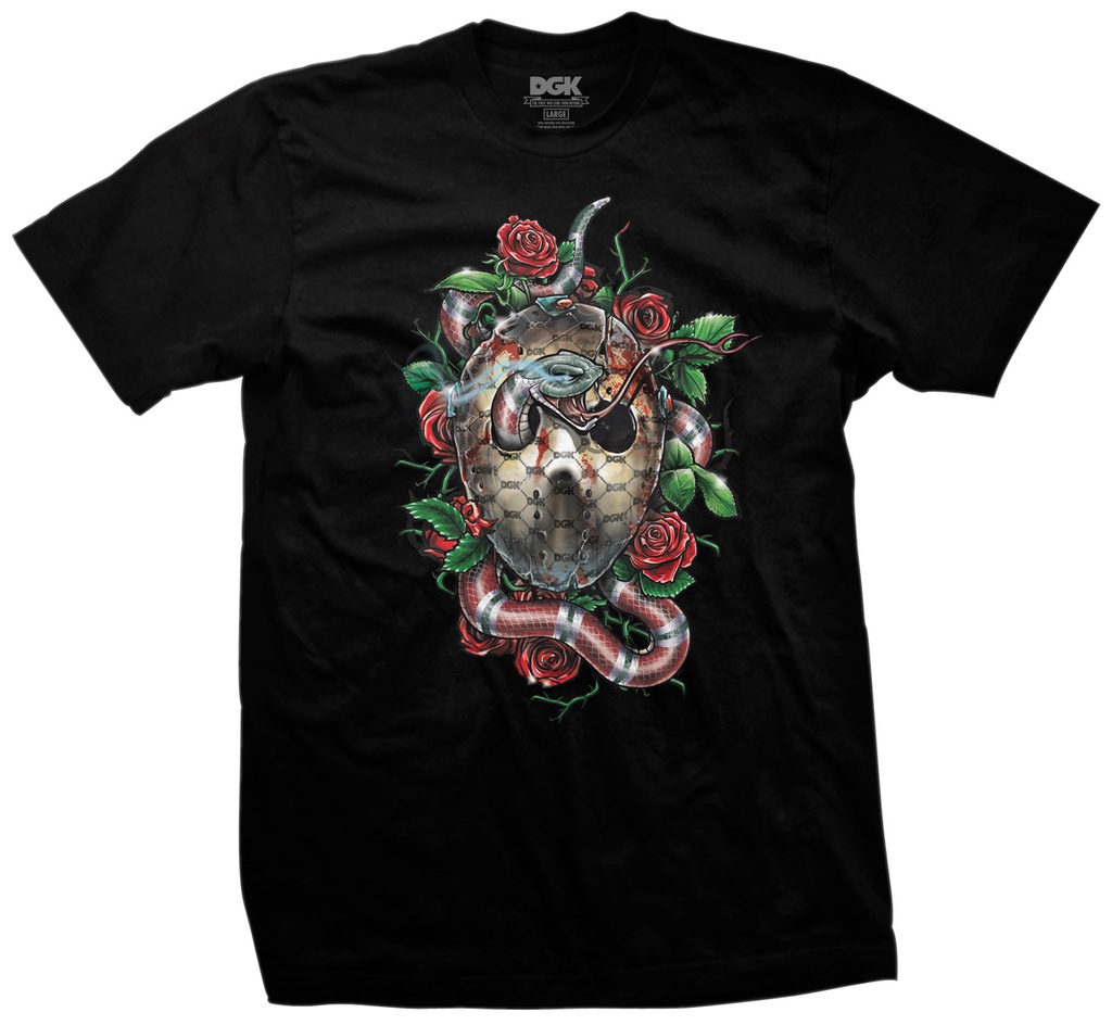 [PTM-3069-S] Tee Serpent (BLACK, S)