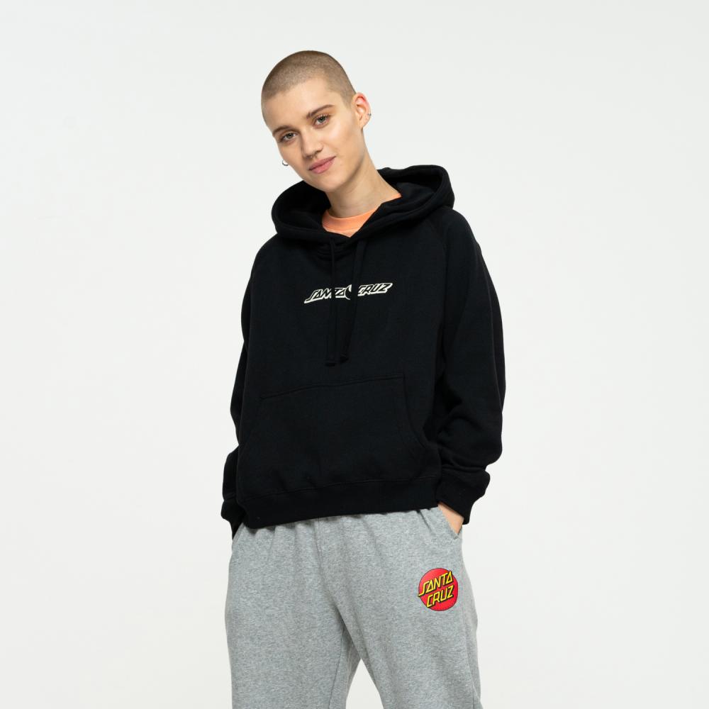 [SCA-WHD-0675] Hood Yin Yang Strip (Black, 6)