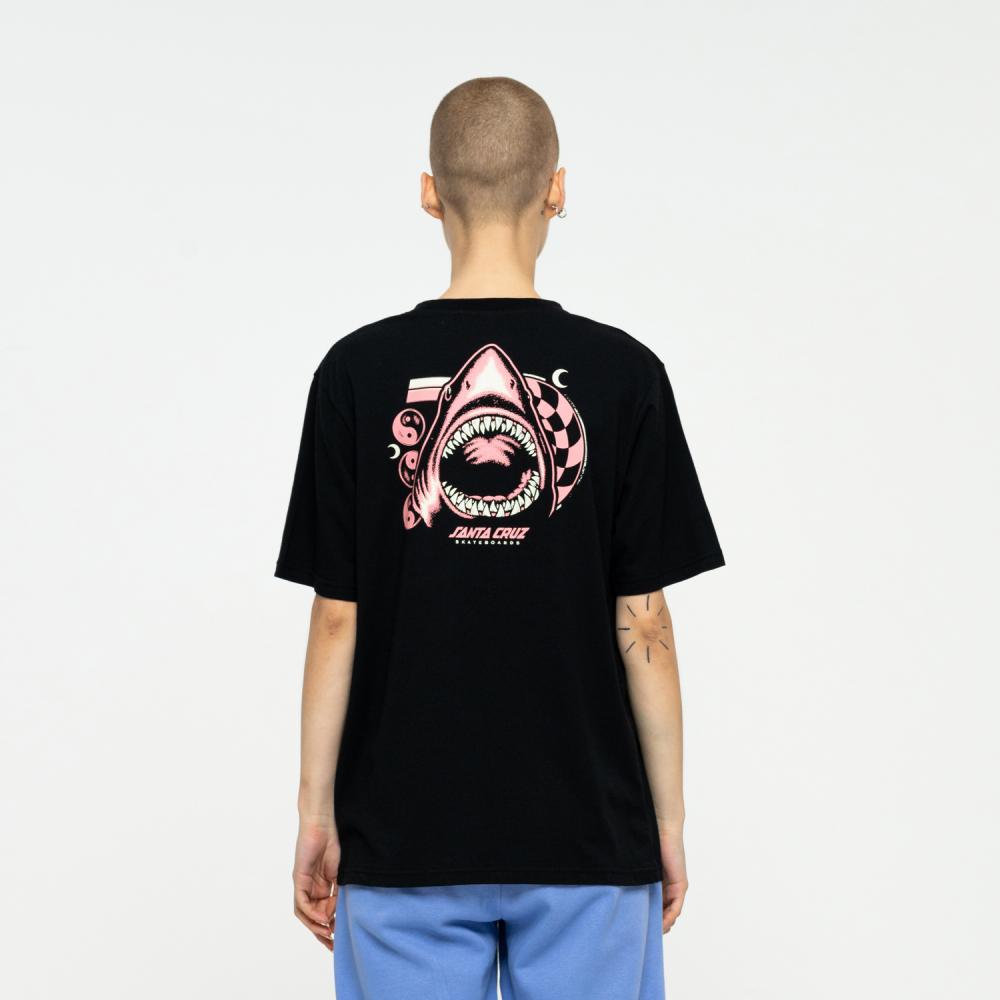 [SCA-WTE-1780] TEE SHARK TRIP (8, BLACK)