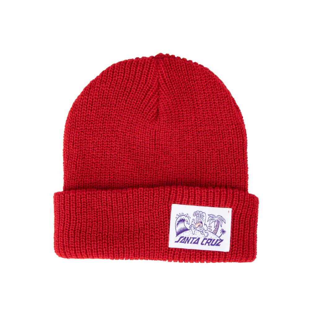 [SCA-BNE-0266] Beanie Beach Bum Label (ARTISAN RED)