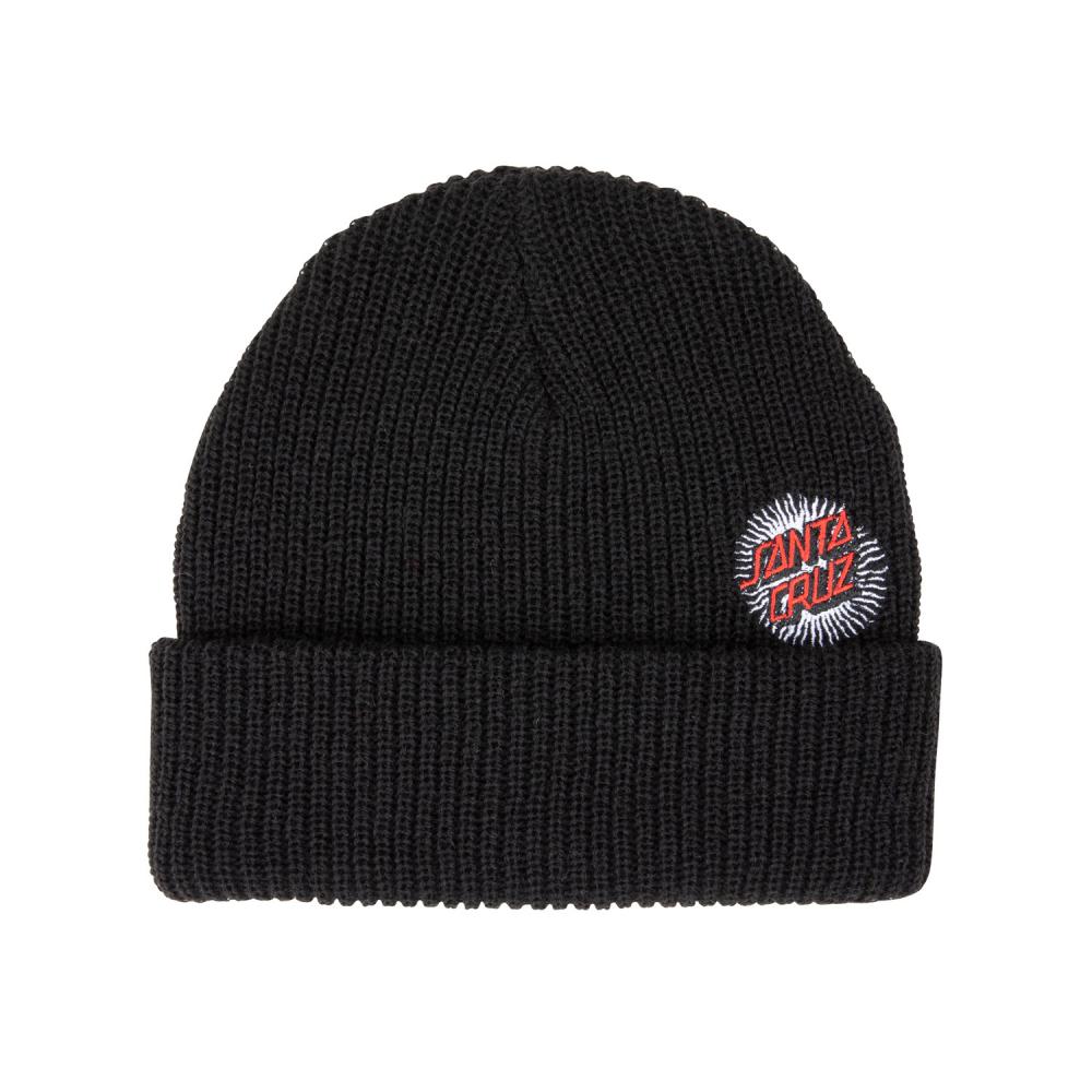 [SCA-BNE-0271] Beanie Daylight Dot (BLACK)
