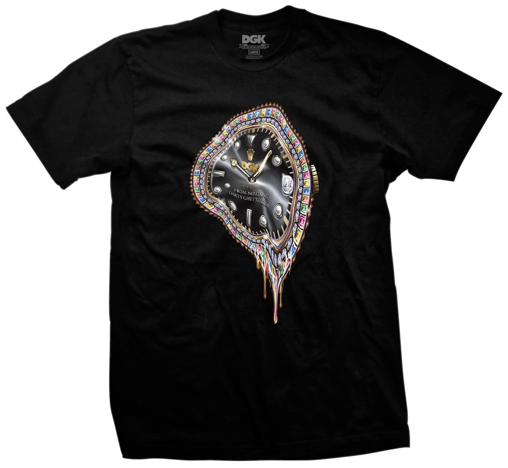 [PTM-3091-S] Flexed Tee (Black, S)
