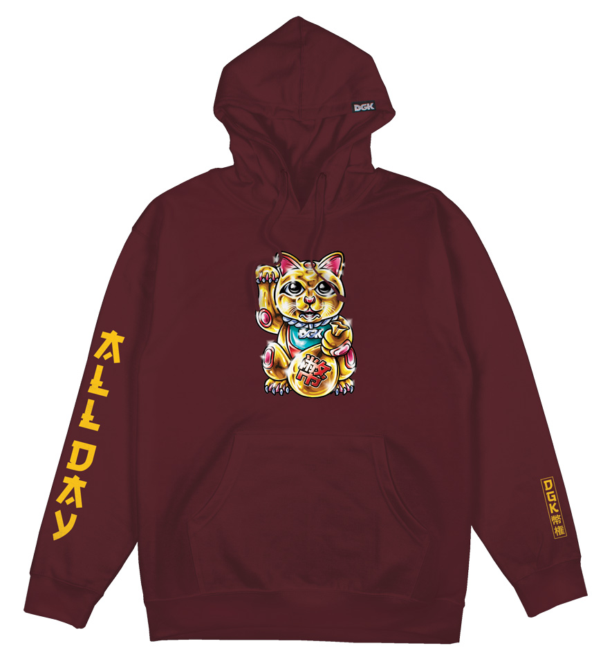 Golden Cat Hooded Fleece