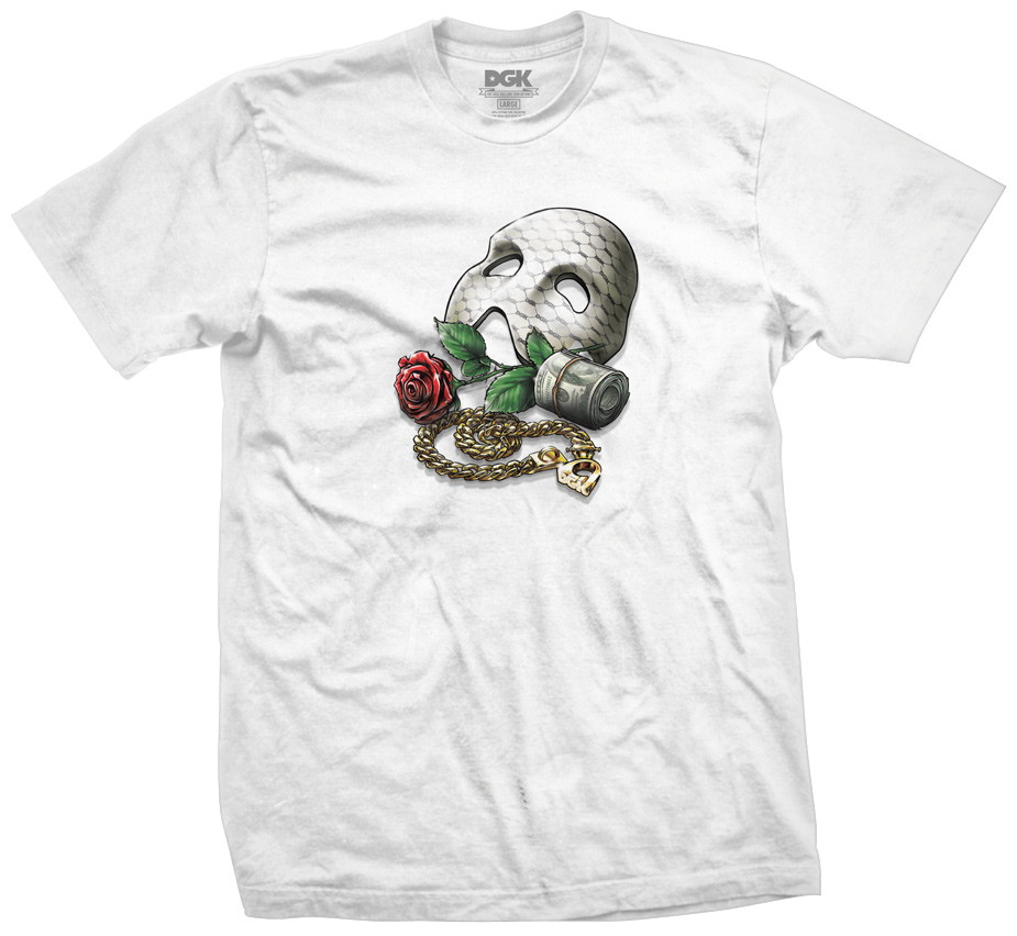 [PTM-3104] Phantom Tee (WHITE, S)