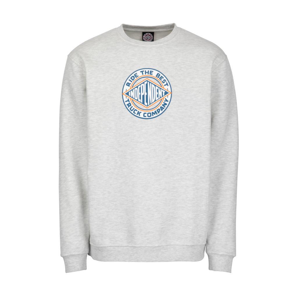 [INA-CRW-0390] CREW RTB SUMMIT FRONT (S, ATHLETIC HEATHER)