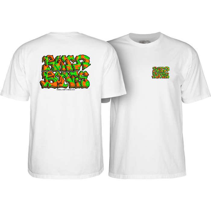 [CTMPPRBGRFWM] Tee Rat Bones Graffiti (WHITE, M)