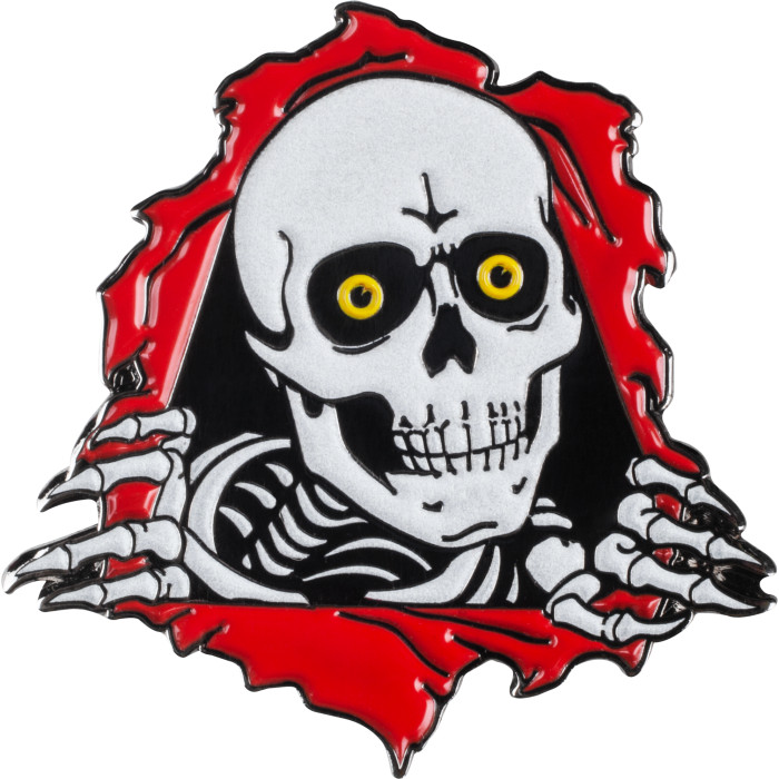 Lapel Ripper Pin '4' Glow In The Dark