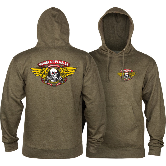 [CSHPPCWRAHS] HOOD WINGED RIPPER MID WEIGHT ARMY HEATHER (S)