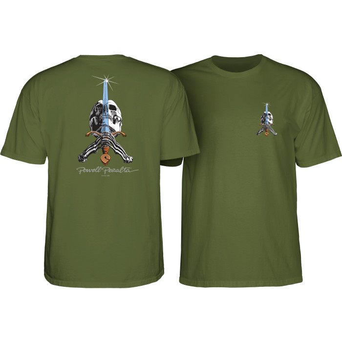 [CTMPPSAS2MGL] Tee Skull & Sword (L)