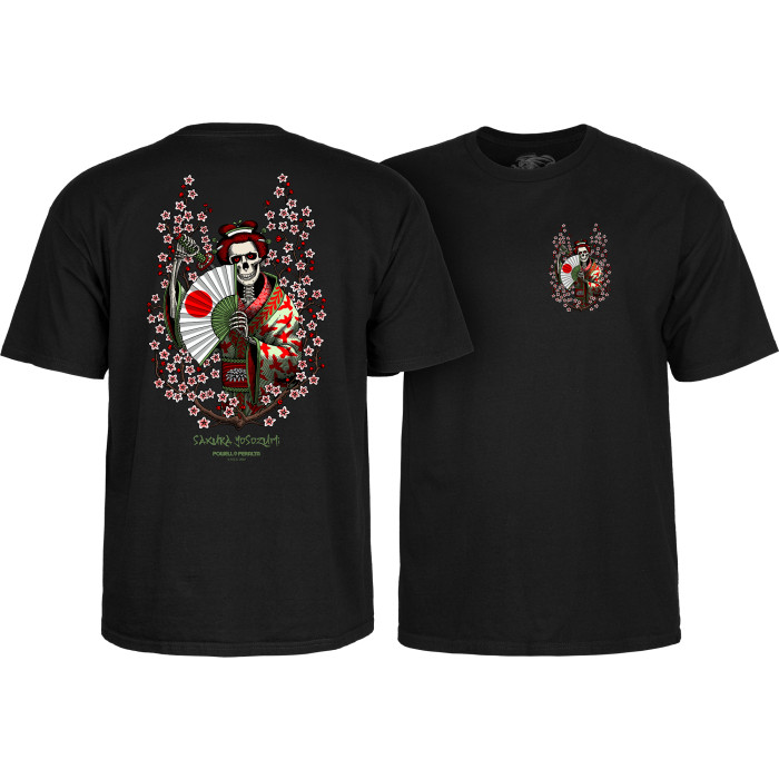 [CTMPPSYSXM] Tee Sakura Yosozumi (BLACK, M)