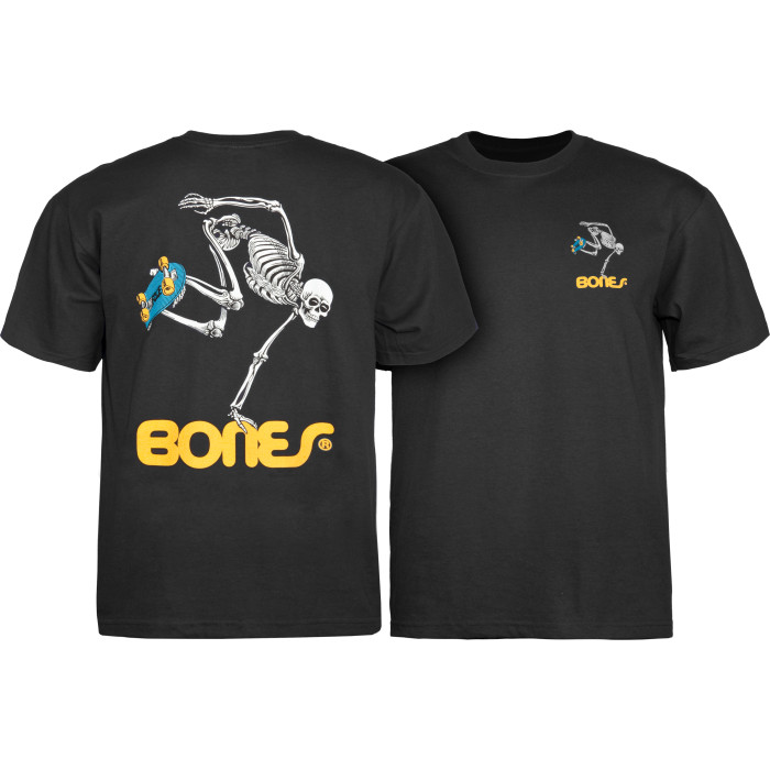 [CTYPPSBSXS] TEE YOUTH SKATEBOARD SKELETON (S, Black)