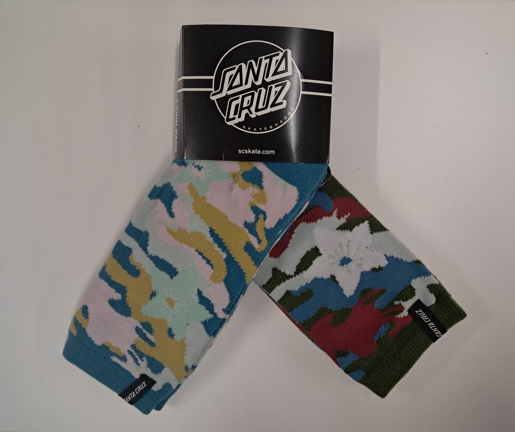 [3SGF1965000] Women Socks Trap Assorted (2 Pack)
