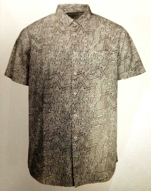 [3SS1808500M] Shirt Tripper All Over Print